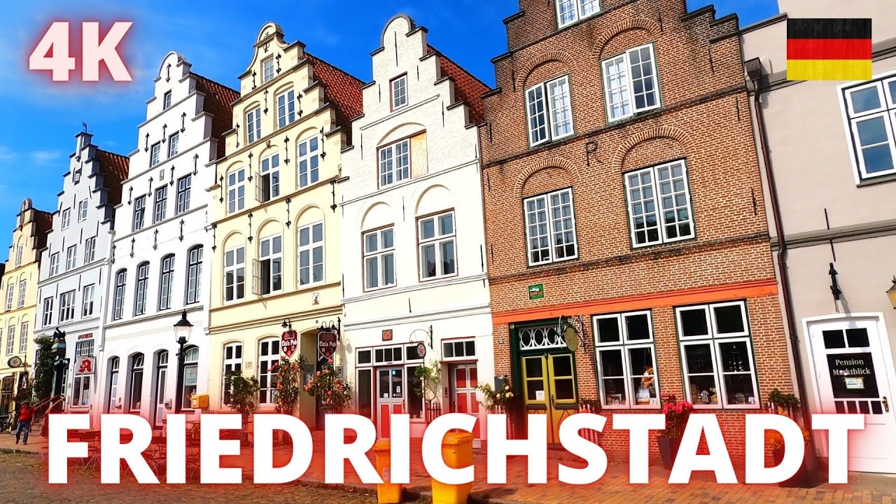 Friedrichstadt - die Holländerstadt in Schleswig-Holstein  -  „Klein Amsterdam“