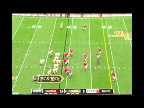 football score GT offense vs Georgia 2011