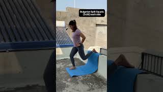 Body Weight Leg Workout at Home