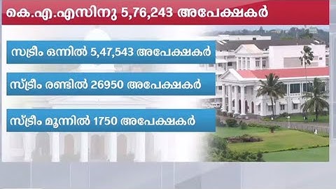 കെഎഎസ് പ്രാഥമിക പരീക്ഷ ഫെബ്രുവരി 22 ന്  | KAS Exam
