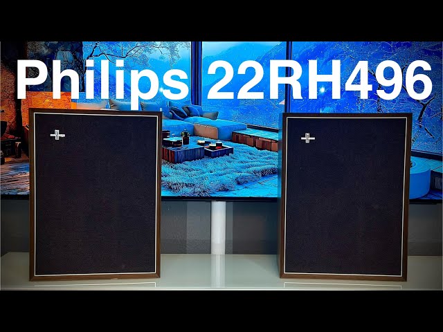 Philips 22rh496 speakers Test - YouTube