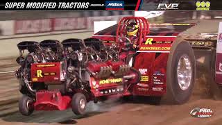 Pro Pulling League 2023: Super Modified Tractors presented by Mitas pulling in Altamont, IL