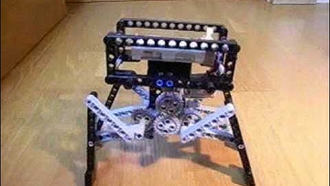 Lego Technic Crab Walking 4 Legs Bug Robot