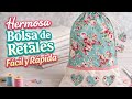 Bolsa de Retales: Fácil y rápida