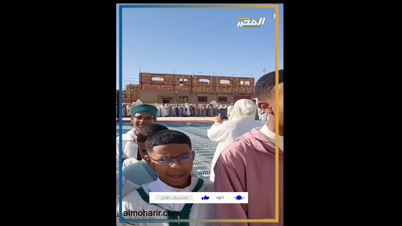 عيد الفطر  أمداح نبوية من تقديم طلبة مدرسة الإمام نافع للتعليم العتيق بقصر تزكاغين جماعة فركلة السفل