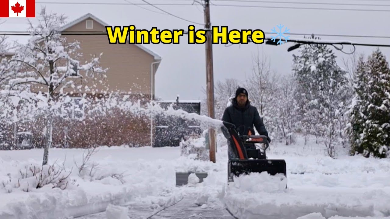 Halifax’s First Snowstorm of 2026 ❄️ | Snow Shoveling Tips & Winter Vlog