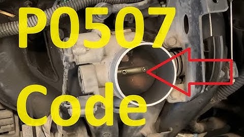Causes and Fixes P0507 Code: Idle Control System RPM Higher Than Expected