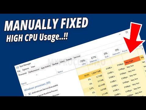[SOLVED] Antimalware Service Executable High CPU usage, [ Easy Tutorial ]
