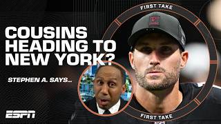 You Lost Your Mind Stephen A. & Tannenbaum Disagree On Kirk Cousins Heading To... First Take
