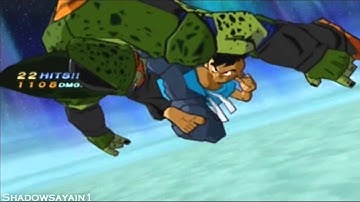 DBZ Budokai 3 Uub (1HP) vs Cell (7HP)