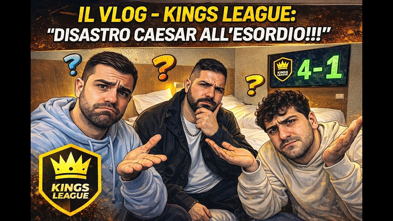 IL VLOG - Da Torino - Lazio alla Kings League: 