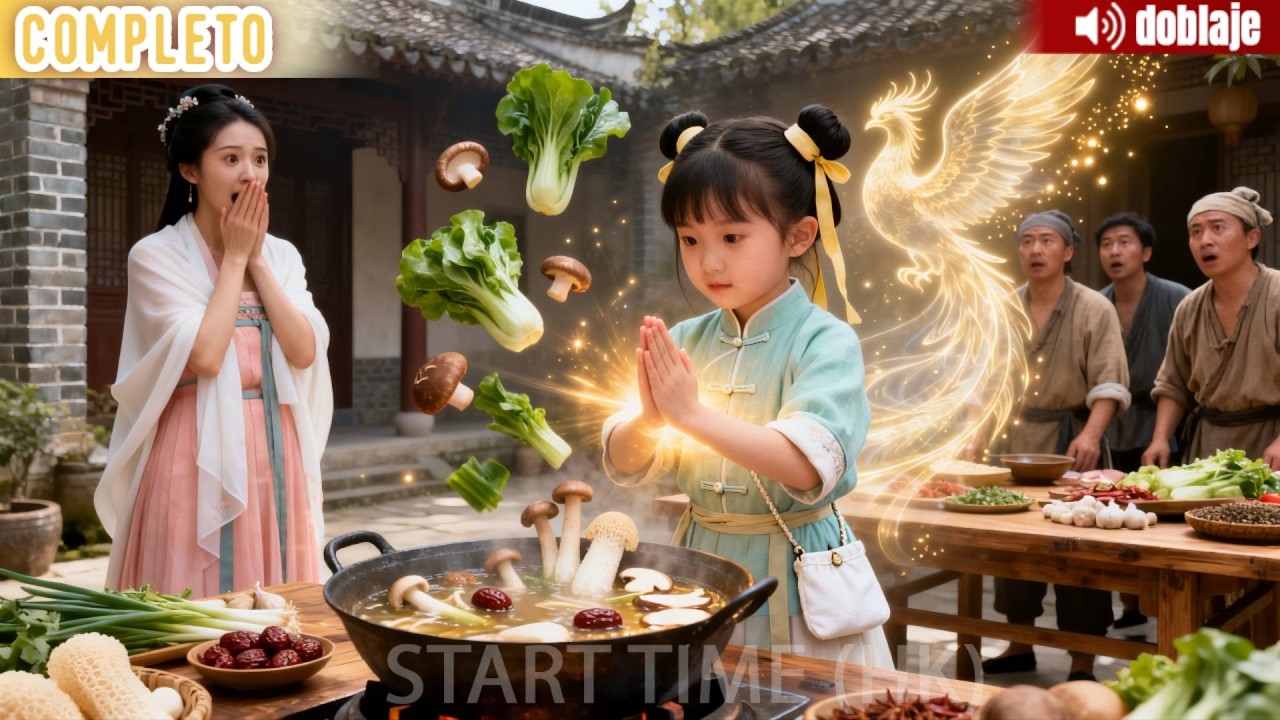 Chica viaja al pasado y se convierte en una niña adorable; con su don, lleva a su familia a la cima