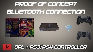 Playing PS2 Games With OPL and PS3/PS4 Controllers Over Bluetooth [Proof of Concept]
