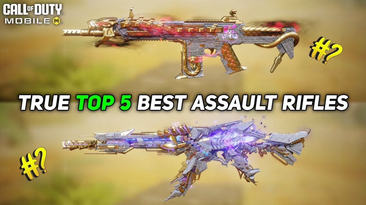 Geode Assault Rifle Cod Top 5 best Assault Rifles in Cod Mobile Season 2 - YouTube