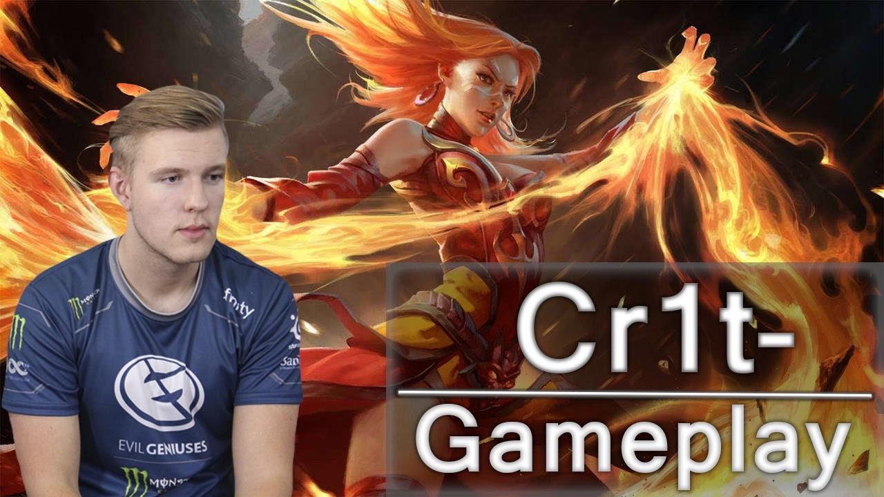 EG.Cr1t- Lina Gameplay - Evil Geniuses