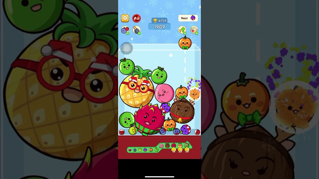 Watermelon Fruit Merge Games | Relaxing Game 