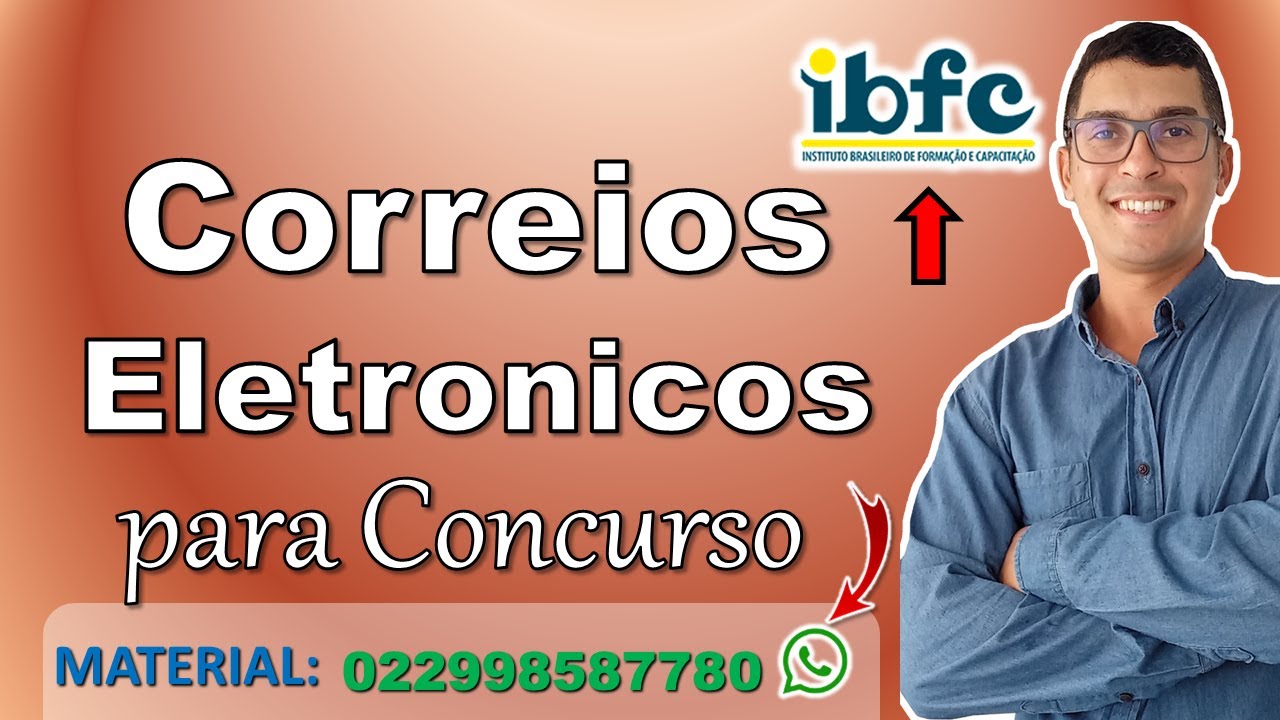 Correios Eletrônicos para Concurso | Banca IBFC | Informática para Concursos 