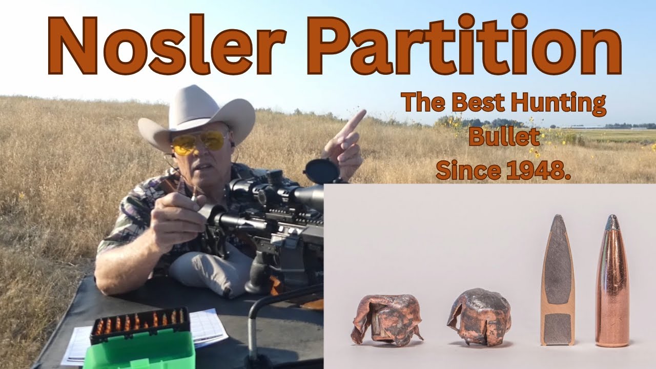 Nosler Partition the Best Hunting Bullet, since 1948. Testing in .243 Win. w/ Two Powders.