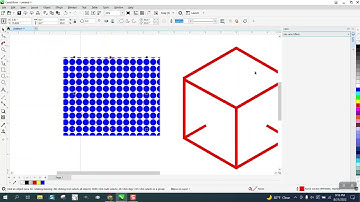 Corel Draw Tips & Tricks Place a Ball into a CUBE Part 2 Len effect