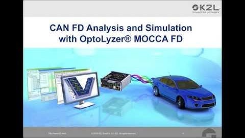 CAN FD Analysis and Simulation with OptoLyzer® MOCCA FD