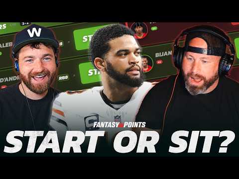 Video: Week 6 Fantasy Football: Start/Sit Decisions to Win Your League
