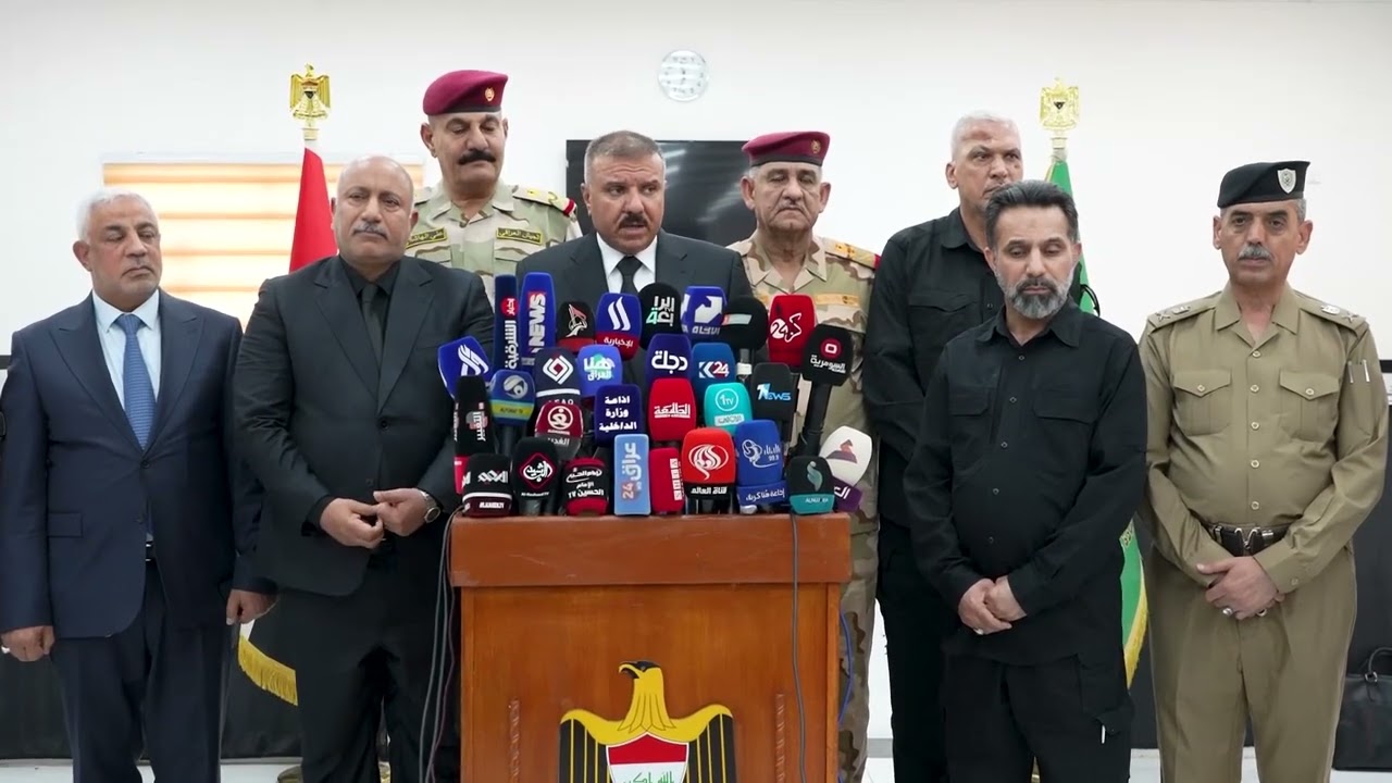 خلال مؤتمر صحفي في كربلاء المقدسة وزير الداخلية يعلن إكمال جميع الاستعدادات لإنجاح هذه الزيارة