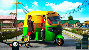 Auto Rickshaw Cargo Delivery 3D 🛺 | Real City Transport Android Gameplay