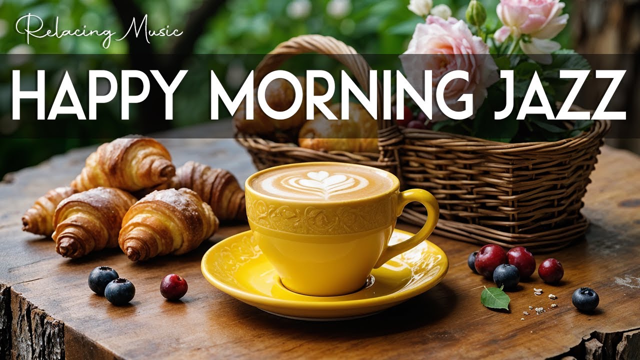 Happy Morning Jazz 🎶 February Bossa Nova Instrumental and Relaxing Jazz Cafe Music for Studying.
