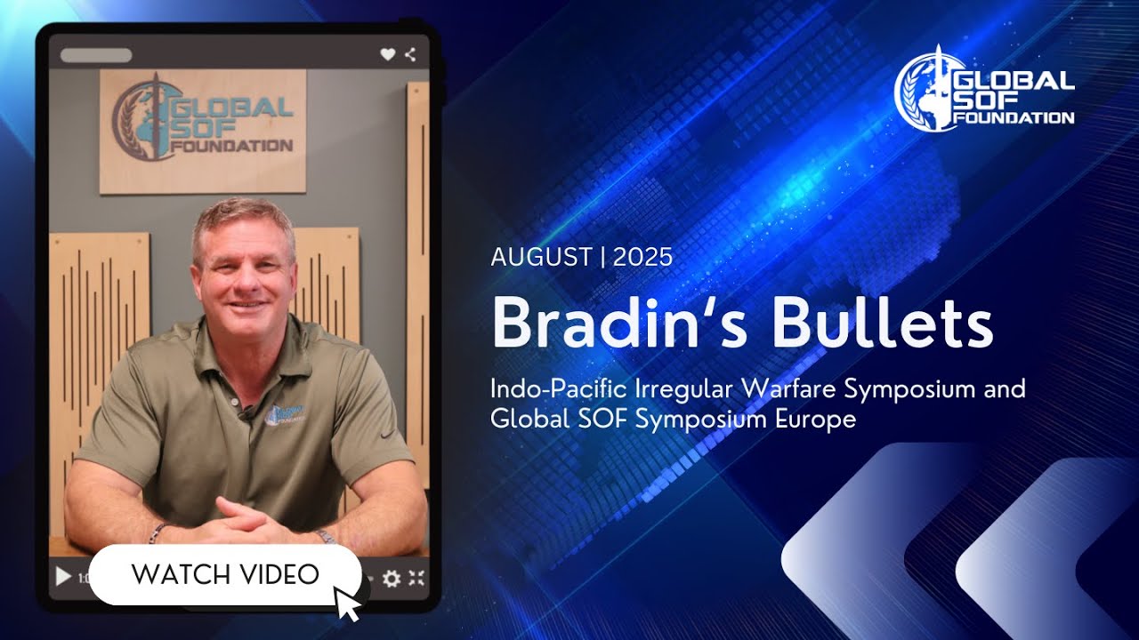 AUGUST 2025 | Bradin's Bullets