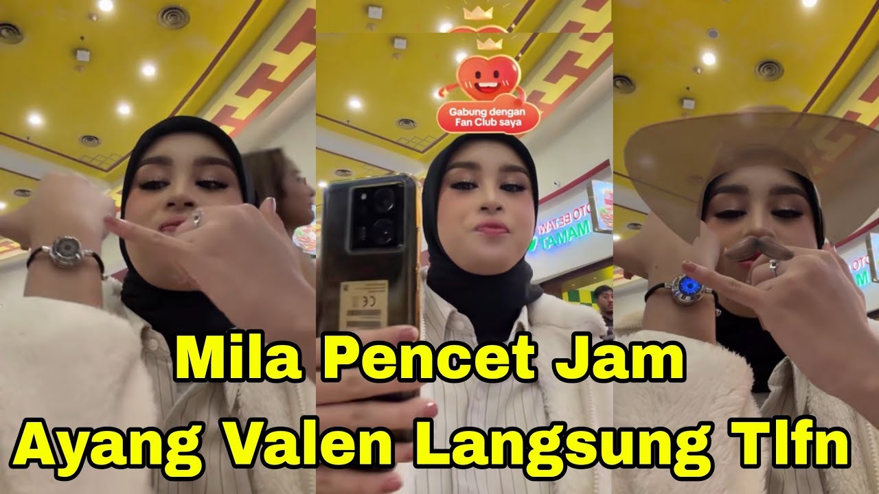 Мила нажала на часы ко Дню святого Валентина, и ей тут же позвонил мой сын, который уже поел.