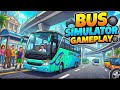 Bus Simulator Gameplay | City Bus Driving Game | Pick Up Passengers