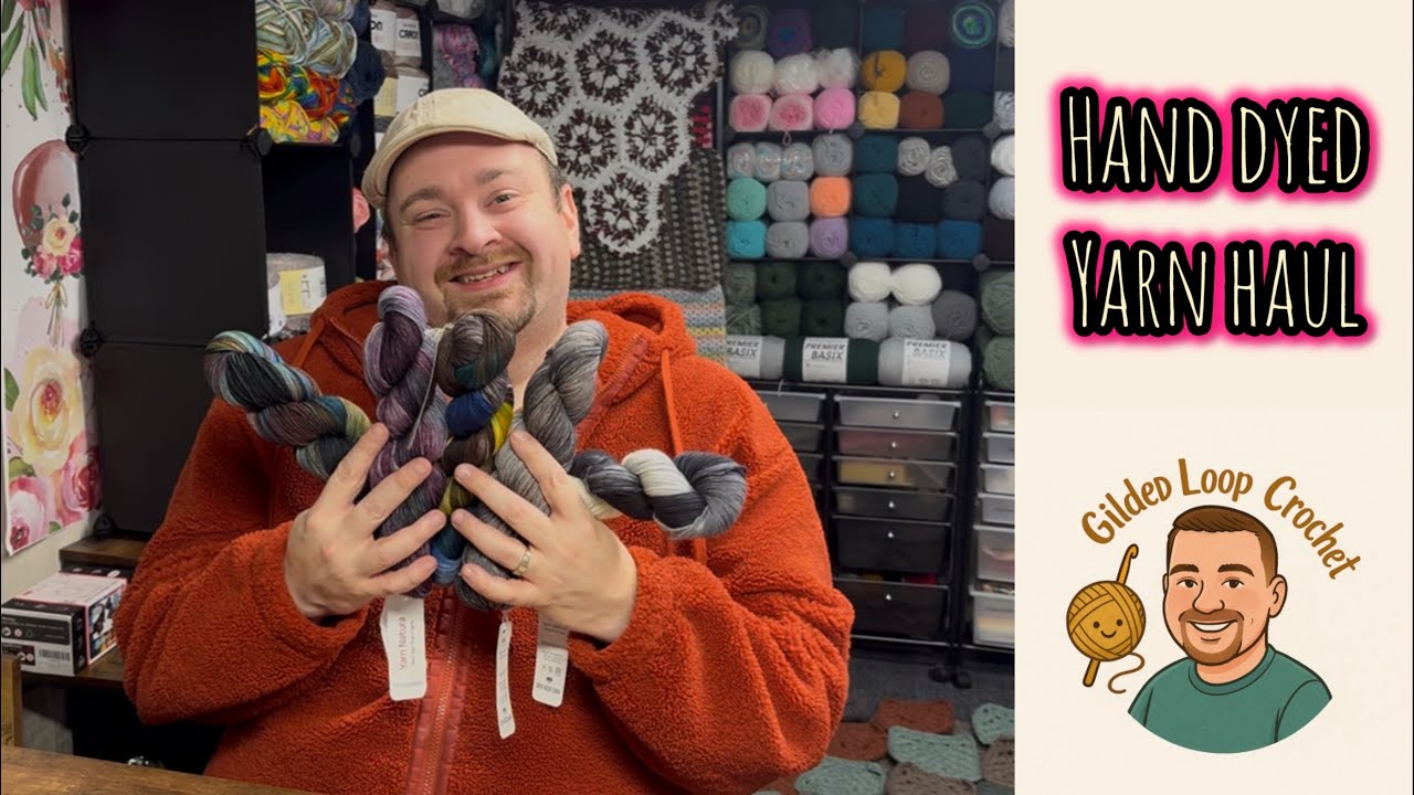 Yarn Haul - come open these hand dyed yarns with me and see my latest project! 