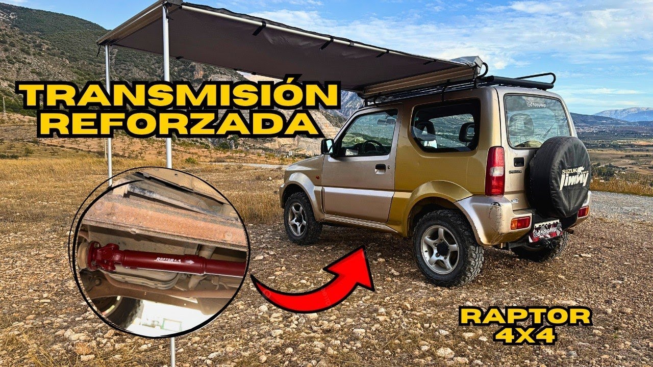 Montamos una TRANSMISIÓN REFORZADA en nuestro SUZUKI JIMNY | GRXGARAGE