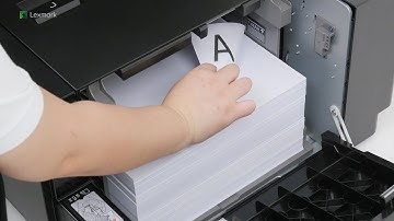 CS963/CX833/CX961/CX962/CX963—Loading the 1500-sheet tray