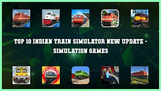 Top 10 Indian Train Simulator New Update Android Games screenshot 1