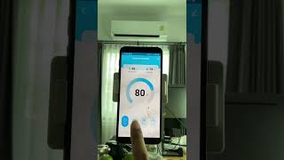 Smart Life app control air conditioner (carrier) with thermostat device(Tuya)