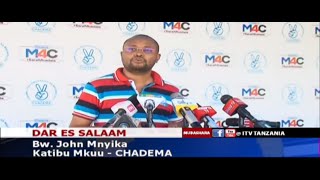 Wito wa CHADEMA kwa polisi wakati wa uchaguzi.