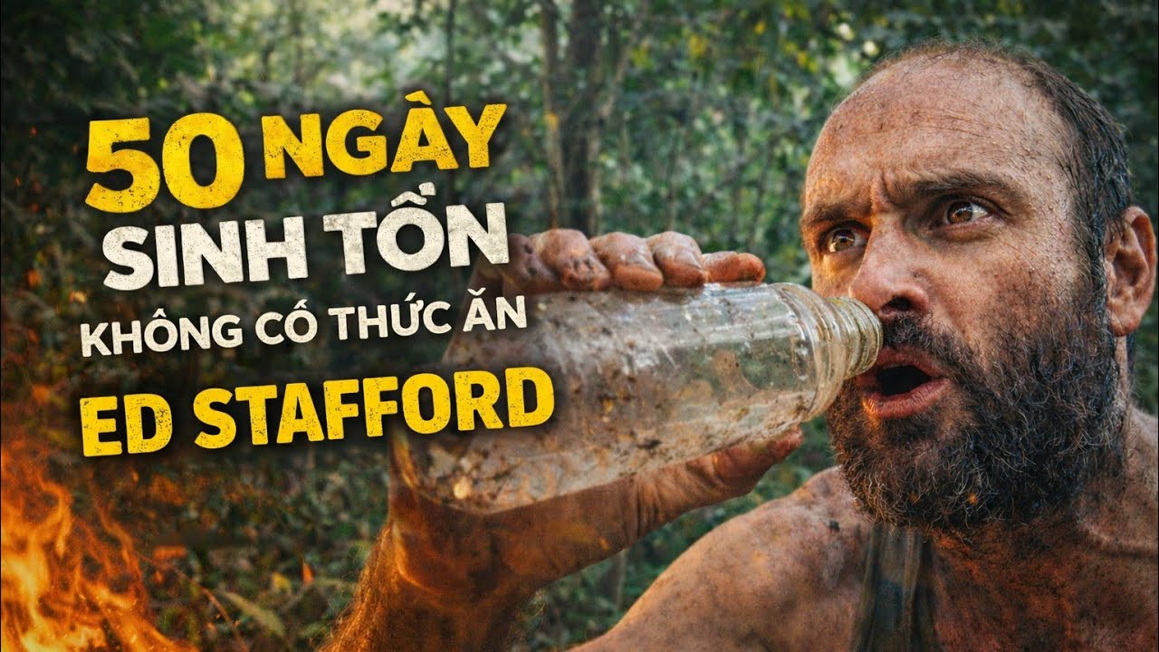 50 Ngày Một Mình Giữa Hoang Dã – Ed Stafford Khiến Cả Thế Giới Nể Phục