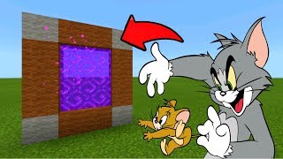 How to make a portal the tom and jerry dimension minecraft pocket
edition that teleport you into scariest yet an...