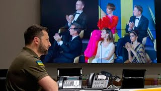 Выступление Владимира Зеленского на открытии 75-го Каннского кинофестиваля (2022) Новости Украины