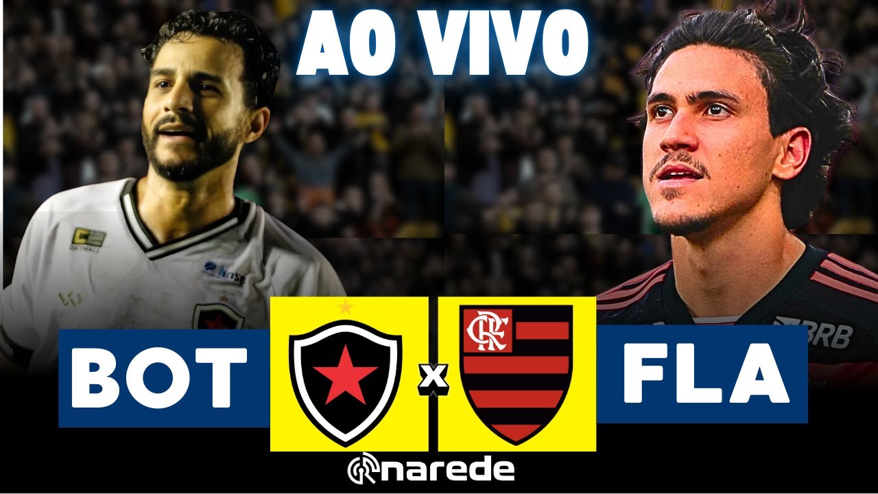 FLAMENGO X BOTAFOGO-PB TRANSMISSÃO AO VIVO COPA DO BRASIL 2025 DIRETO ...