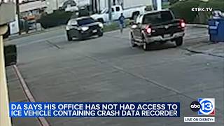 DA has no access to ICE-driven vehicle that hit man, Sean Teare says