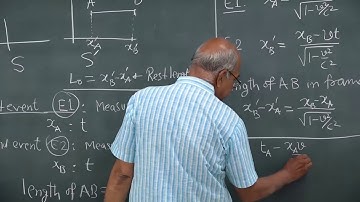 Ep-7 Length Contraction and Time Dilation || STR phy|| Advance course on special theory of relativit