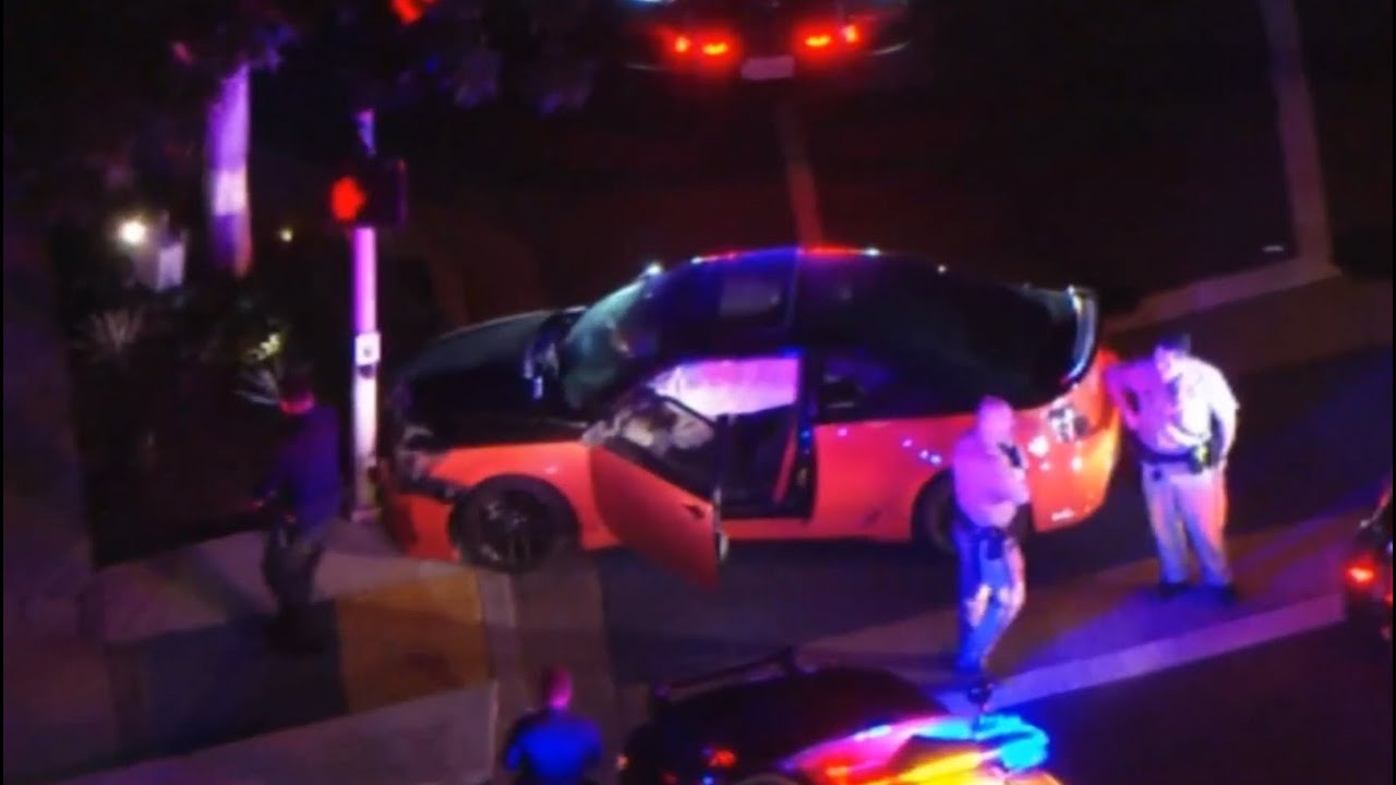 Stolen car suspect arrested after high-speed pursuit ends in crash ...