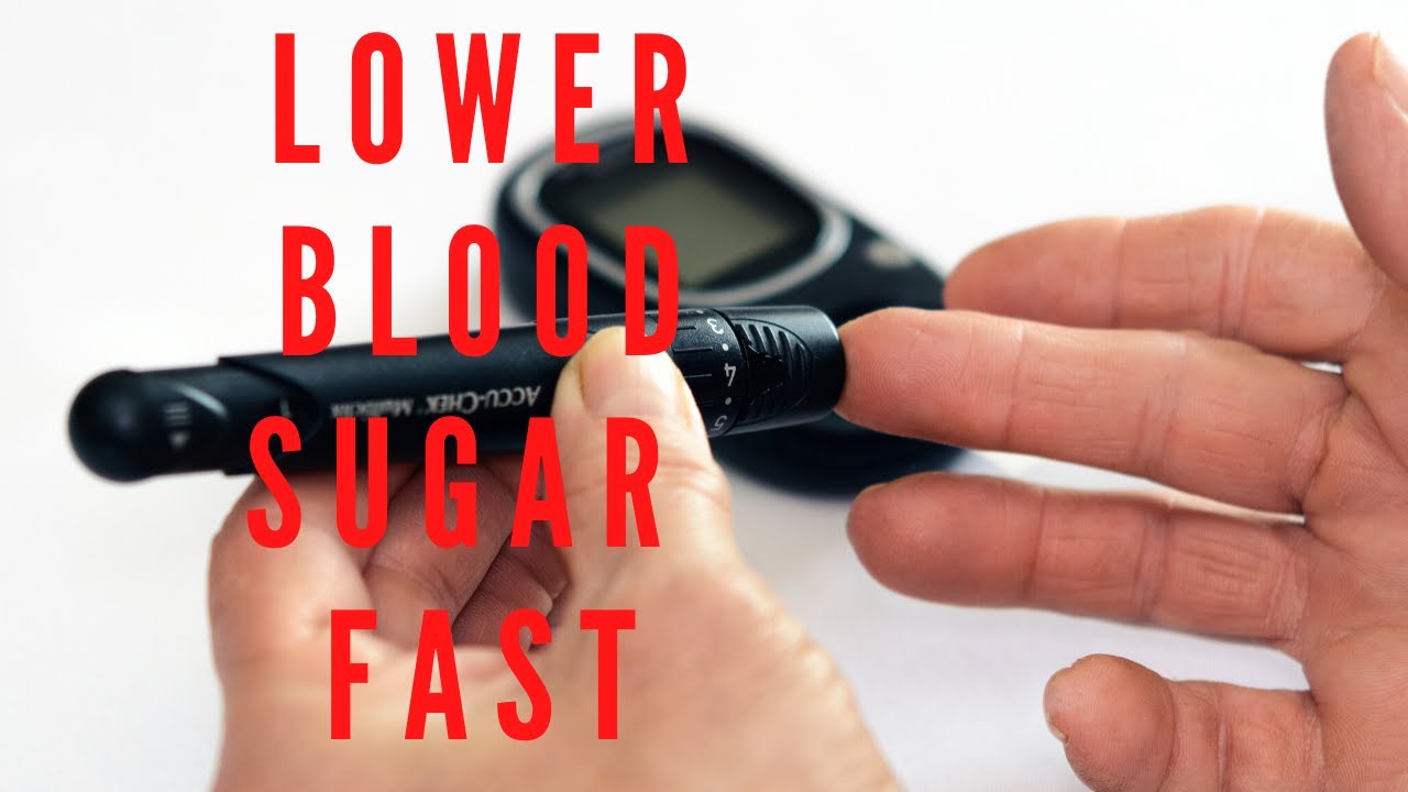 4 hacks to lower your blood sugar fast - YouTube