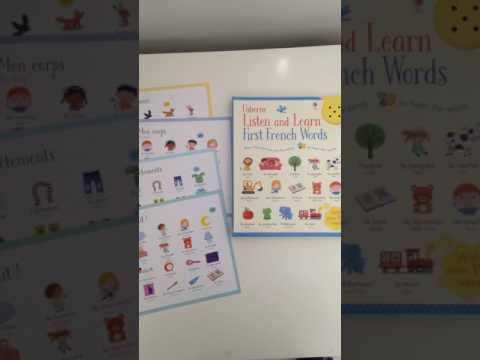 Listen and Learn First French Words