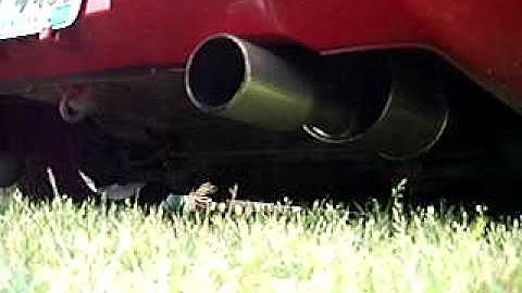 Twin loop exhaust on 1994 integra gsr
