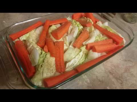 ROASTED CABBAGE WEDGES | HEALTHY SIDE DISH