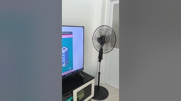 Simulation of my BMS demo board Recirculating Air Handling Unit. How to become a BMS Engr. by Santos