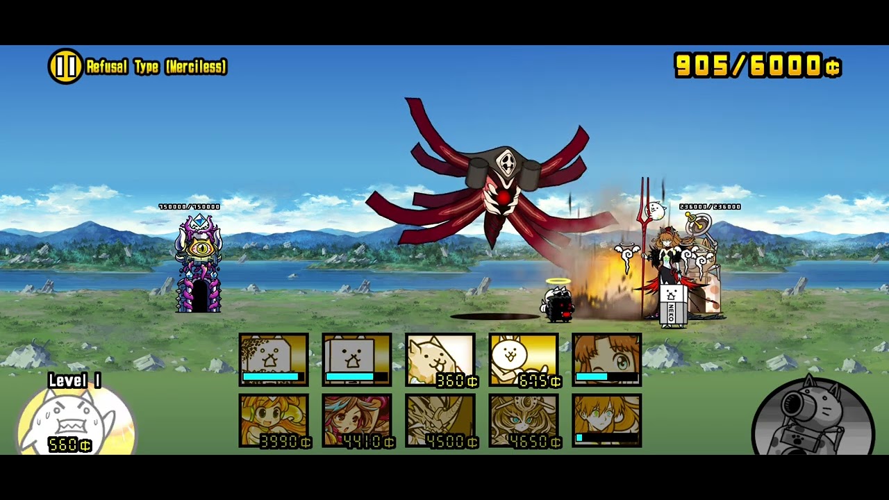 Battle Cats Evangelion gameplay February 2026